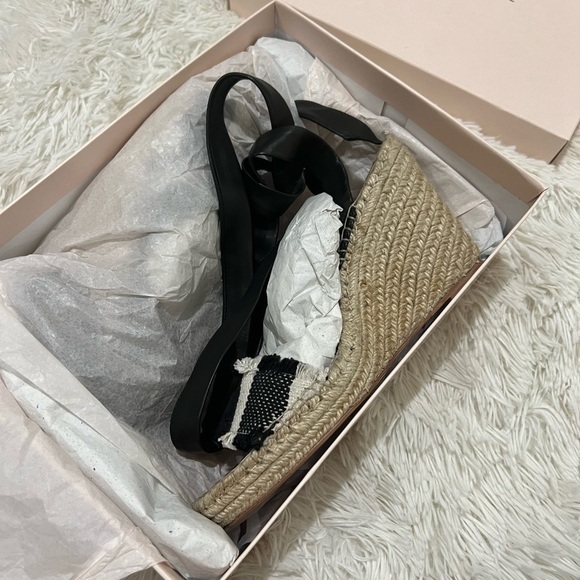 Loeffler Randall Harper Espadrille Wedge Sandal - Size 9.5 - Picture 10 of 11